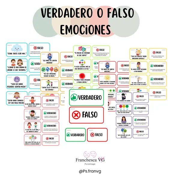 Verdadero o Falso: Las Emociones