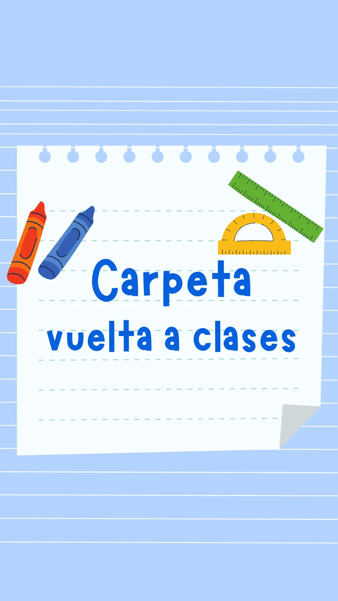 Carpeta "Vuelta a Clases" 2026