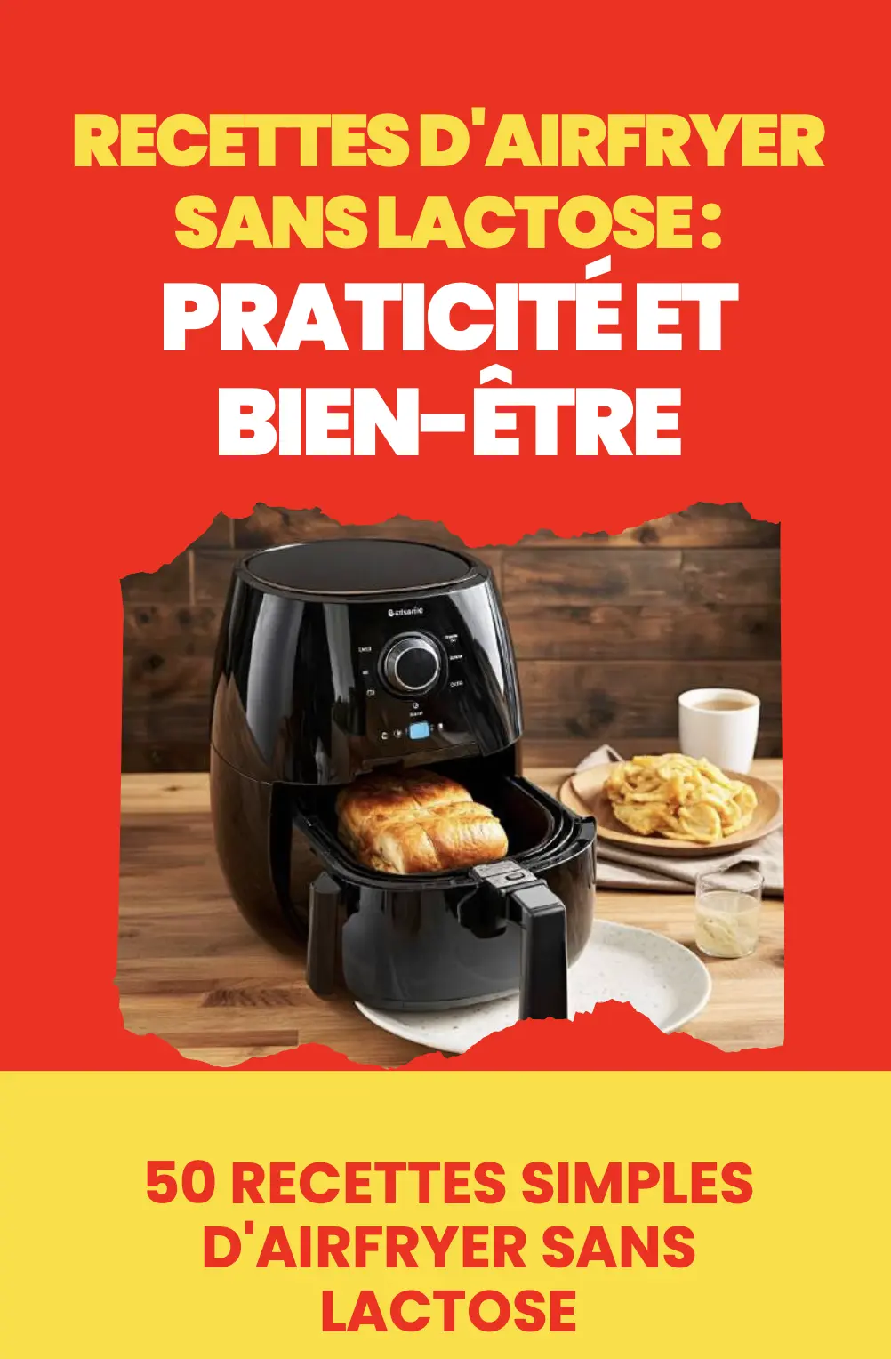 50 RECETTES SIMPLES D'AIRFRYER SANS LACTOSE