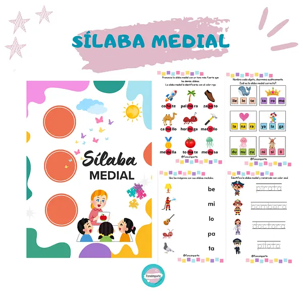 Cuaderno Sílaba Medial
