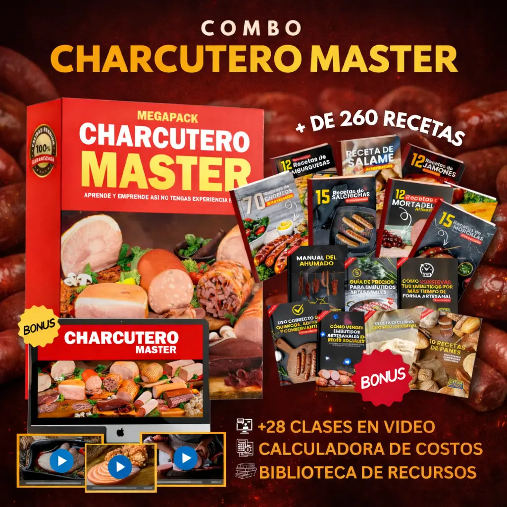 Charcutero Master – Pack Completo
