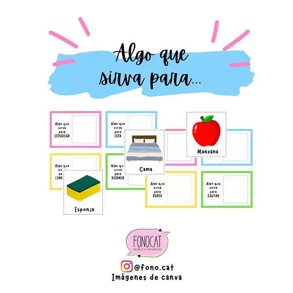 Algo que sirva para...