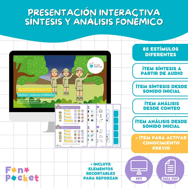PPT Síntesis y análisis fonémico