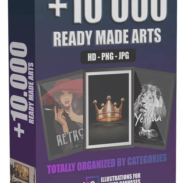 10,000 images for paintings