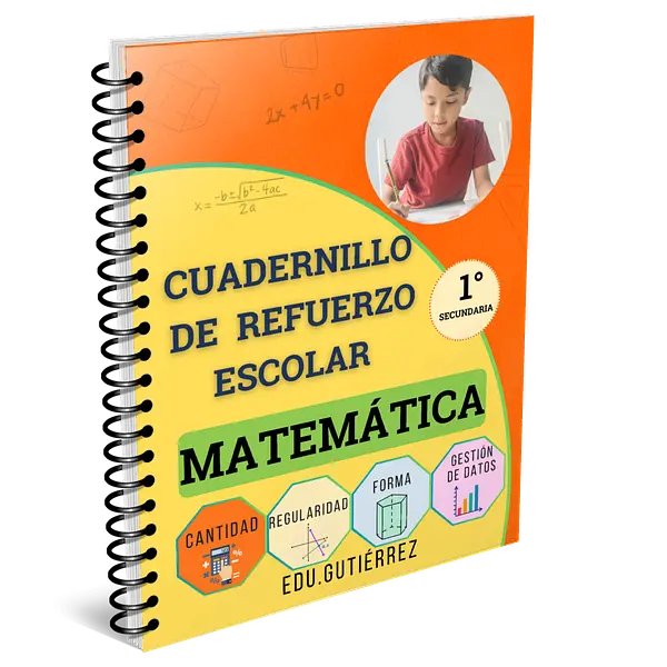 CUADERNILLO DE REFUERZO ESCOLAR MATEMÁTICA1°-SECUNDARIA