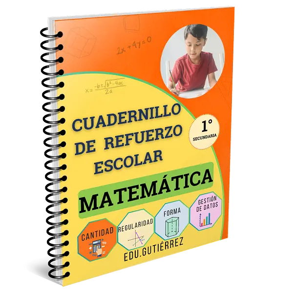 CUADERNILLO DE REFUERZO ESCOLAR MATEMÁTICA1°-SECUNDARIA