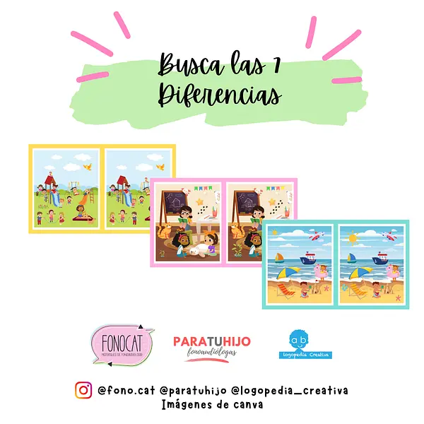Busca las 7 diferencias (2)