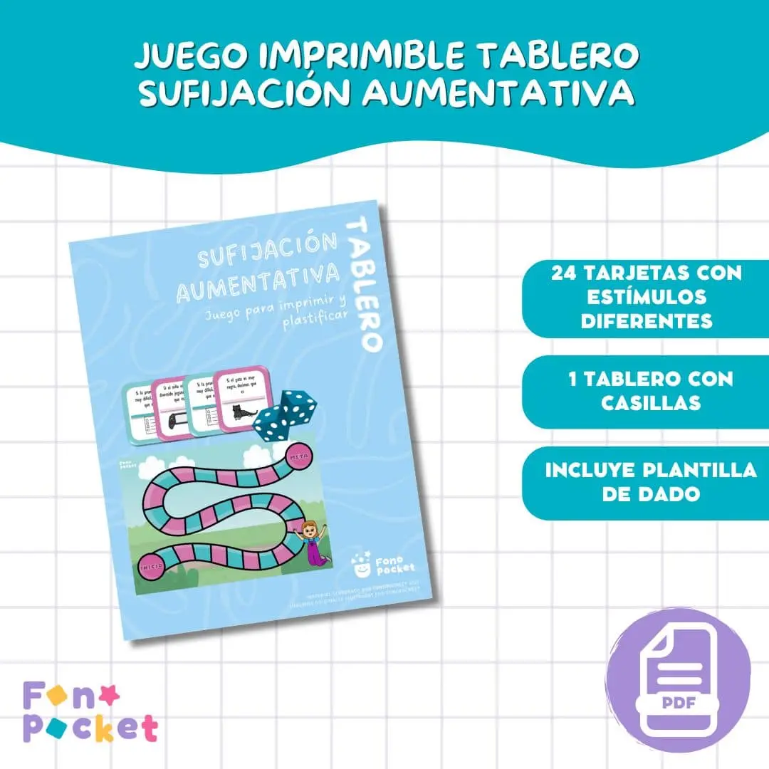 Tablero Sufijación aumentativa