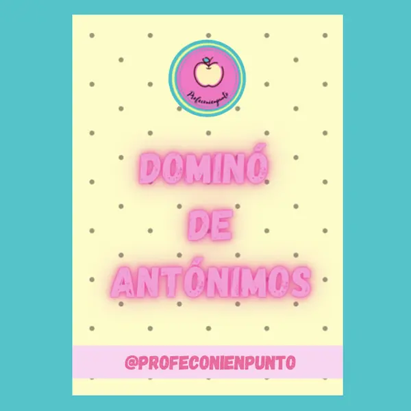 Dominó de antónimos