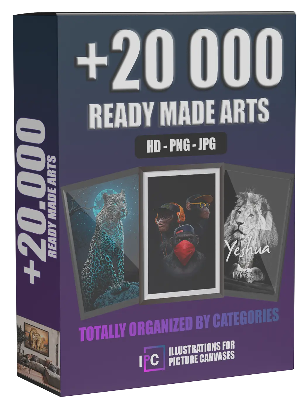 20,000 images for paintings