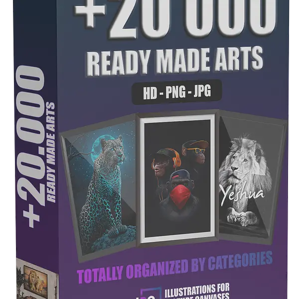 20,000 images for paintings