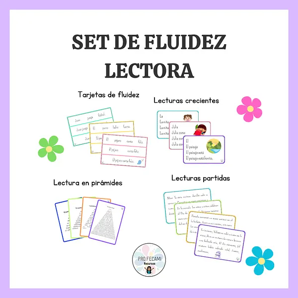 SET DE FLUIDEZ LECTORA 1