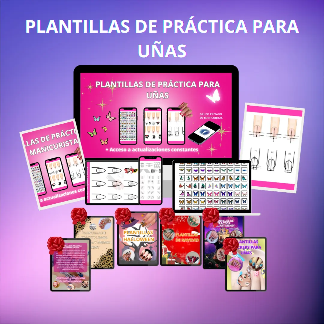 PLANTILLAS DE PRACTICA DE MANICURE