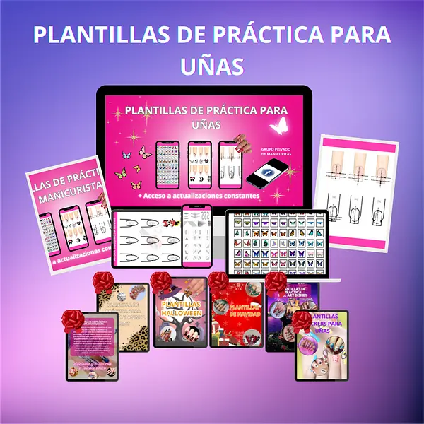 PLANTILLAS DE PRACTICA DE MANICURE