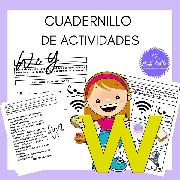 Cuadernillo de actividades W e Y