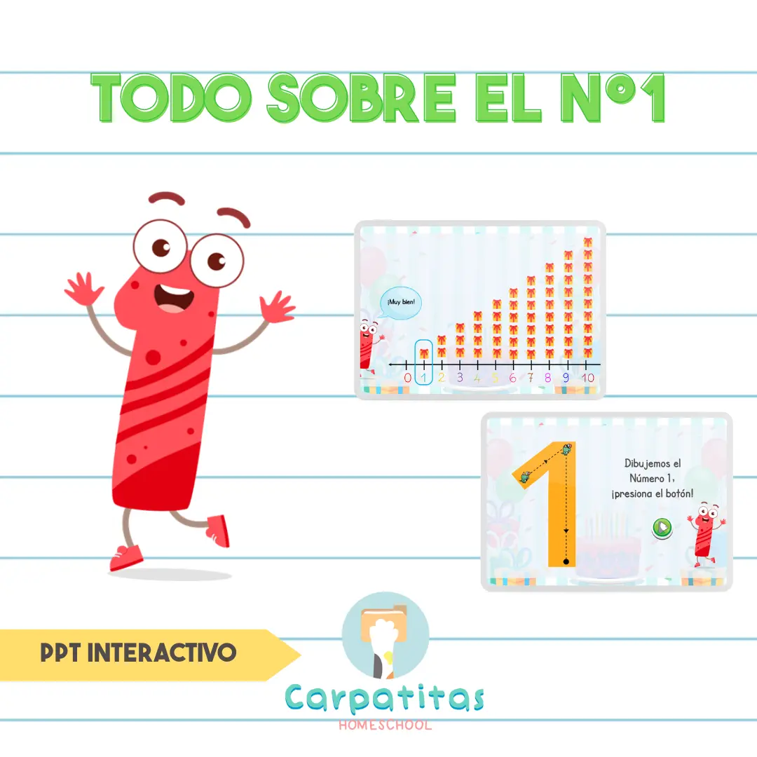 El Número 1 Para Niños