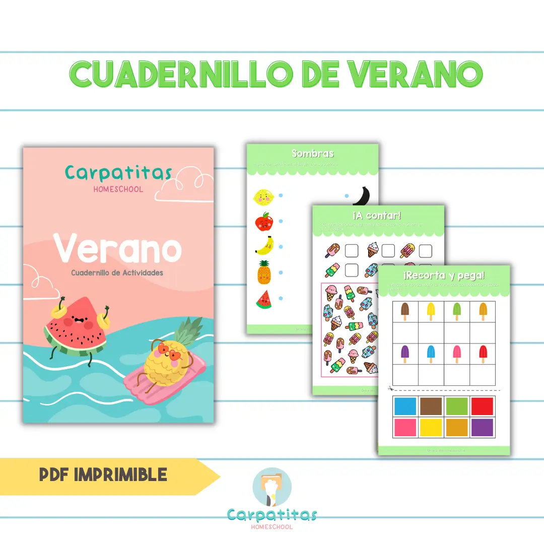 Cuadernillo de Verano Para Niños