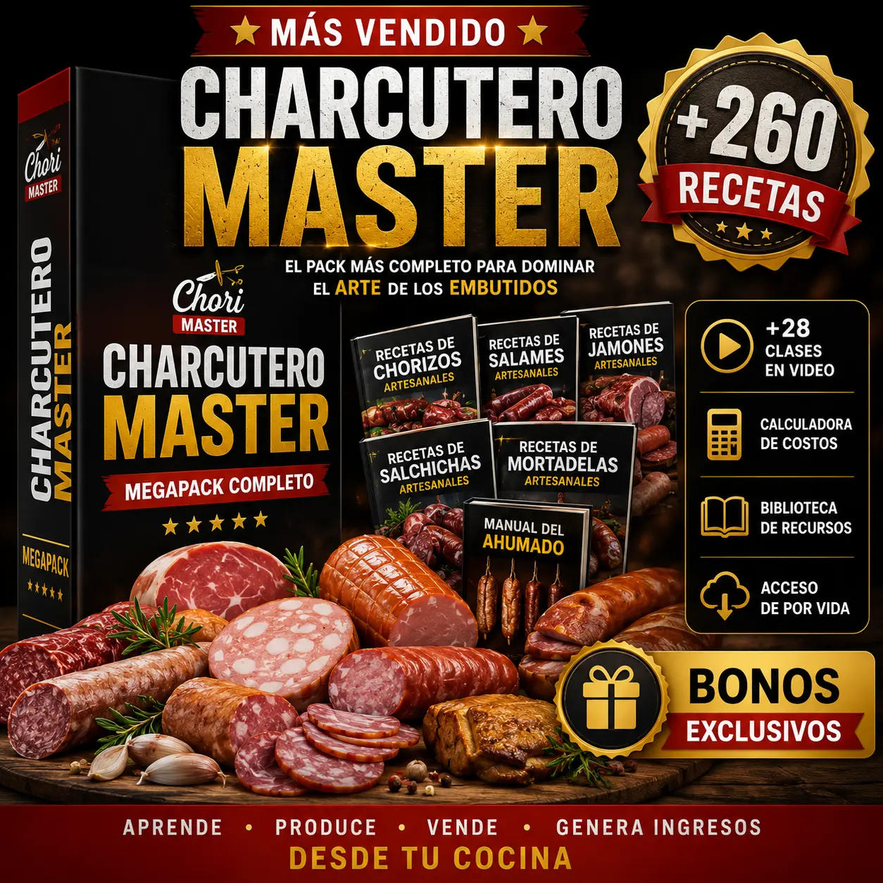 Charcutero Master – Pack Completo