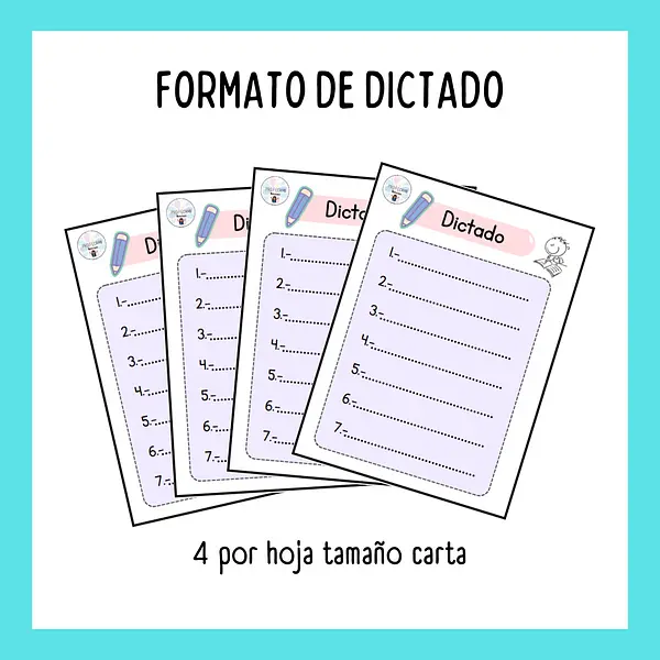 Formato de dictado