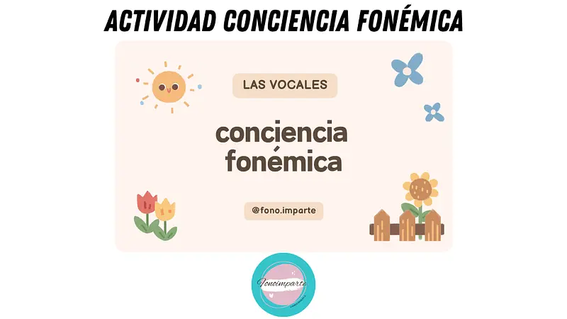 Actividad Conciencia Fonémica