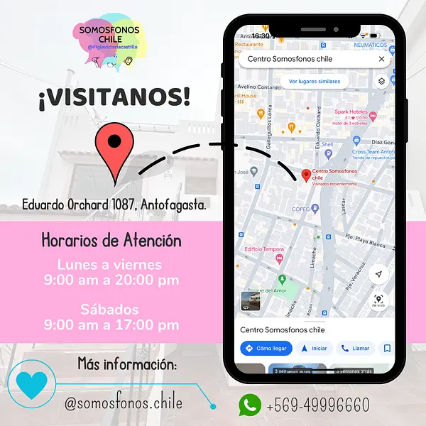 ¿Cómo llegar al centro Somosfonos?