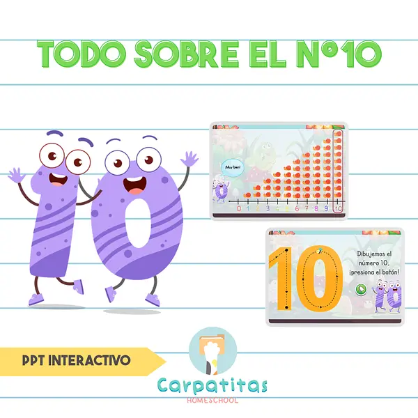 El Número 10 Para Niños