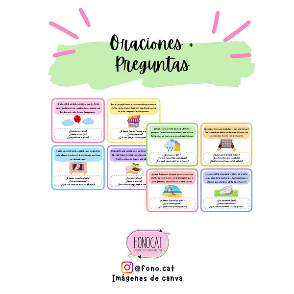Oraciones + Preguntas