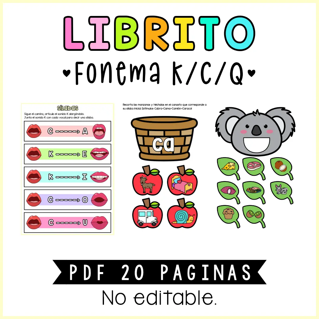 LIBRITO FONEMA K