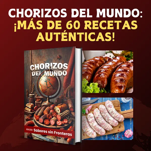 Recetario Chorizos del Mundo: Edición sabores sin frontera