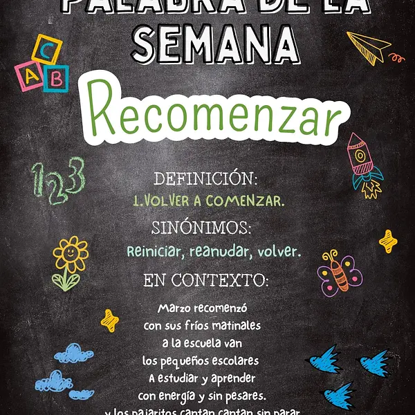 Palabra de la semana 1