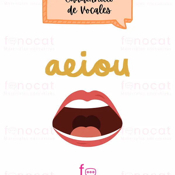 Cuadernillo de Vocales
