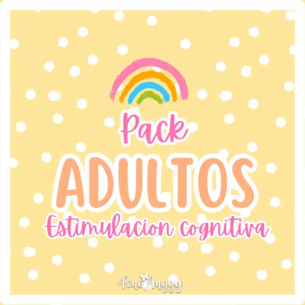 Pack adultos Estimulación cognitiva