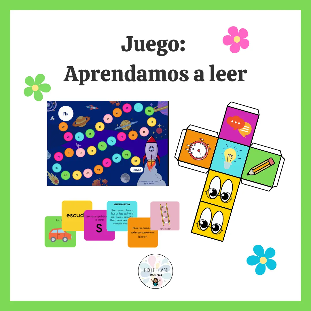 Juego Aprendamos a Leer 1