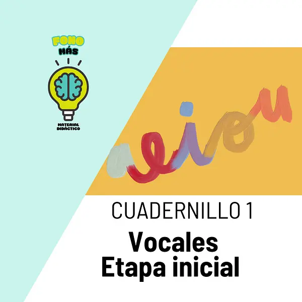 Cuadernillo de vocales - Etapa inicial