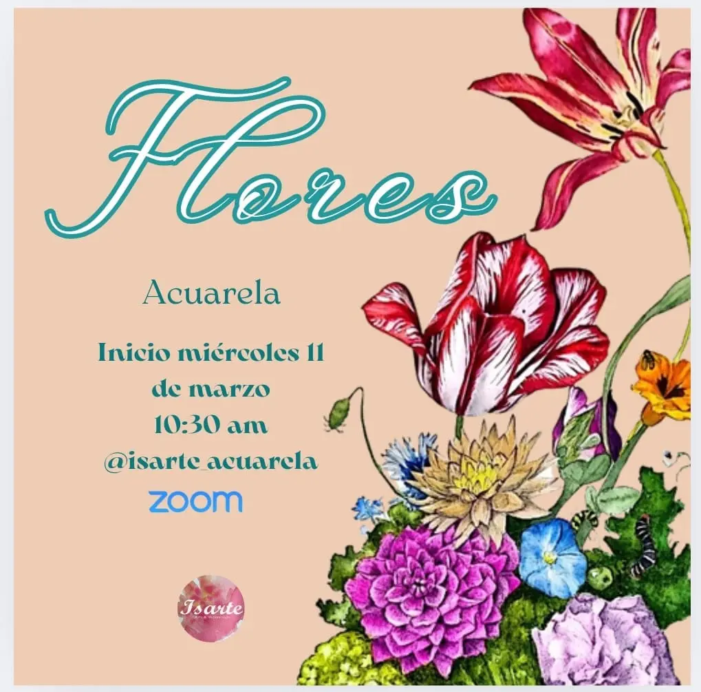 Curso de Flores en acuarela 2026