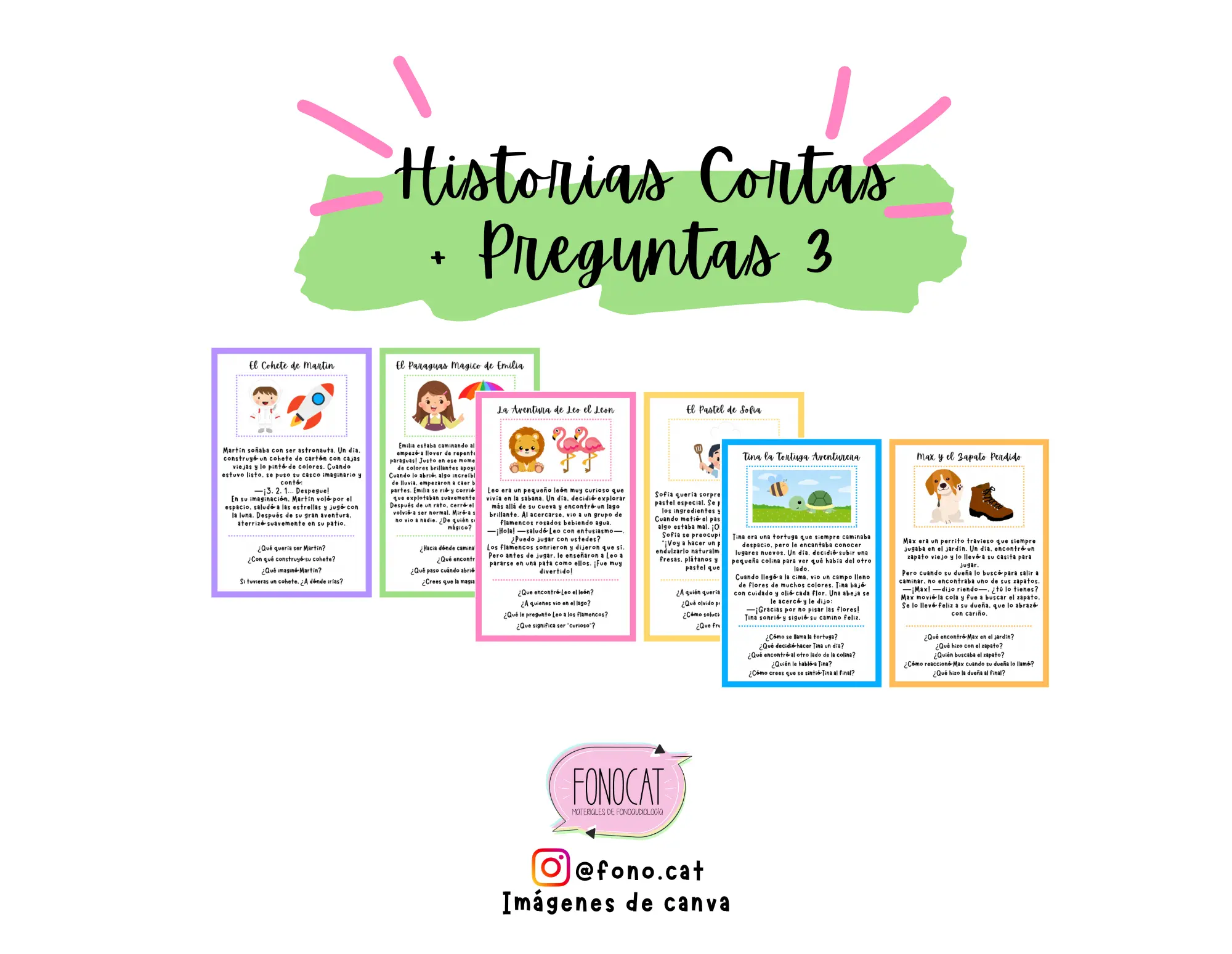 Historias Cortas + Preguntas 3