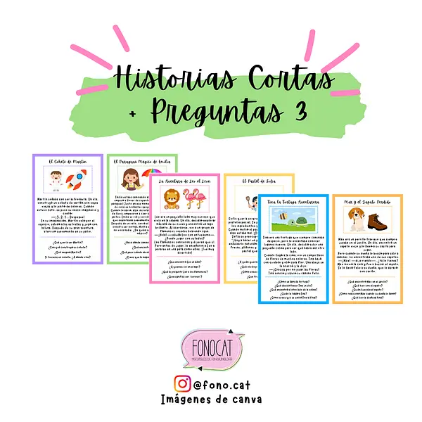 Historias Cortas + Preguntas 3