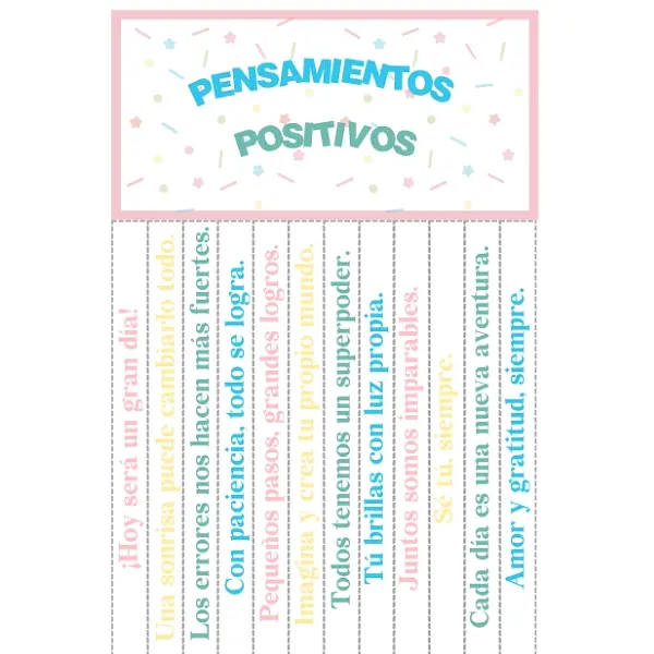 Pensamientos Positivos