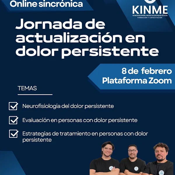 Jornada actualización abordaje de personas con dolor persistente