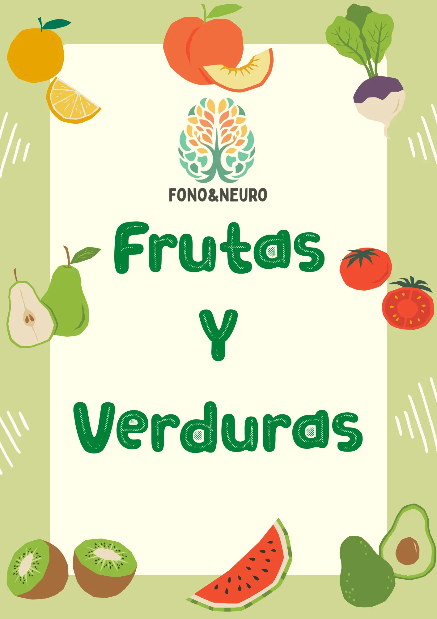 Laminas de Frutas y Verduras