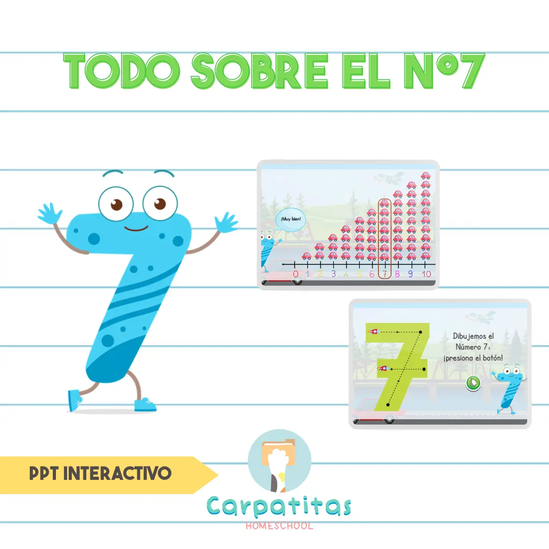 El Número 7 Para Niños