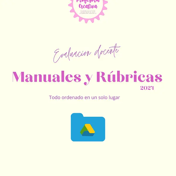 Carpeta gratuita material evaluación docente 2024