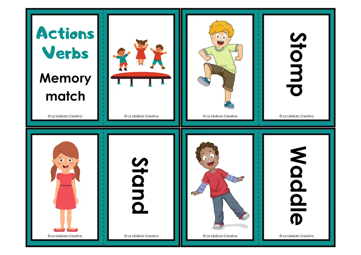 ACTIONS VERBS MEMORY FLASH CARDS1.png