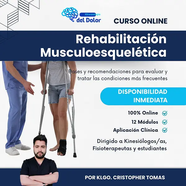 Curso de Rehabilitación Musculoesquelética