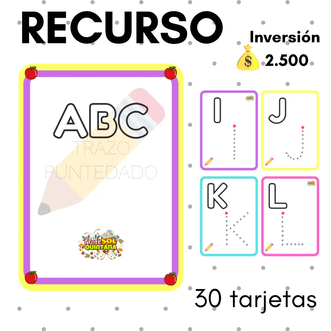 PUNTEADOS abc + números 0 al 10