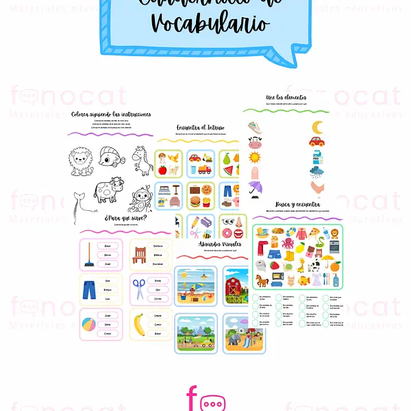 Cuadernillo de Vocabulario