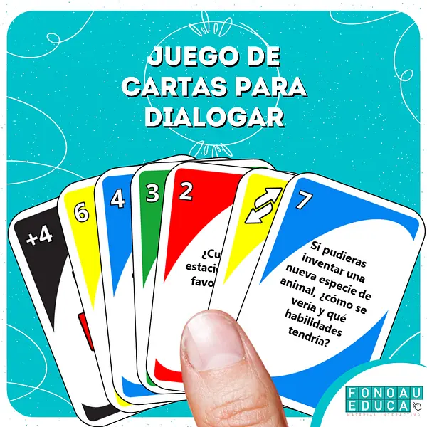 JUEGO DE CARTAS PARA DIALOGAR