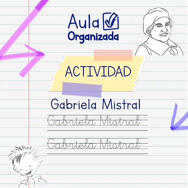 Actividad de Gabriela Mistral