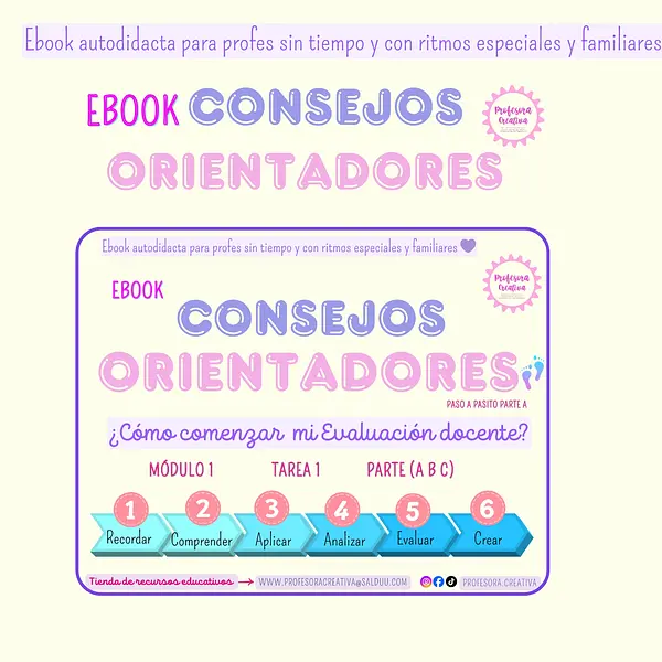 EBOOK*CURSO AUTODIDACTA PORTAFOLIO MÓDULO 1(EVALUACIÓN DOCENTE) PARA 5 TIPOS DE PORTAFOLIOS
