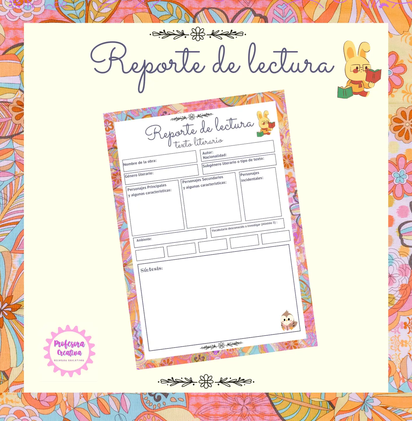 REPORTE LECTOR.